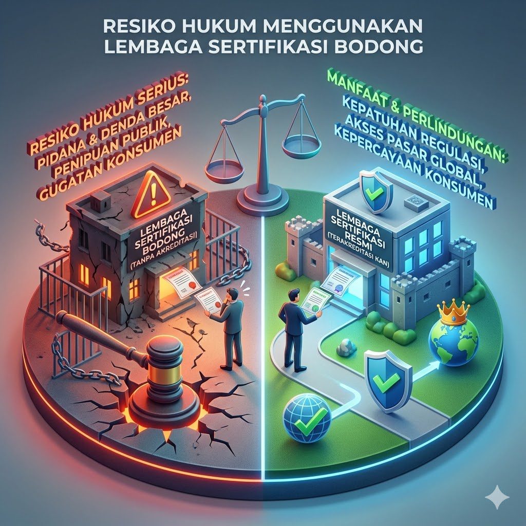 Resiko Hukum Menggunakan Lembaga Sertifikasi Tanpa Akreditasi