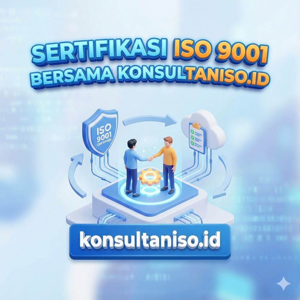 Sertifikasi ISO 9001 bersama konsultaniso.id