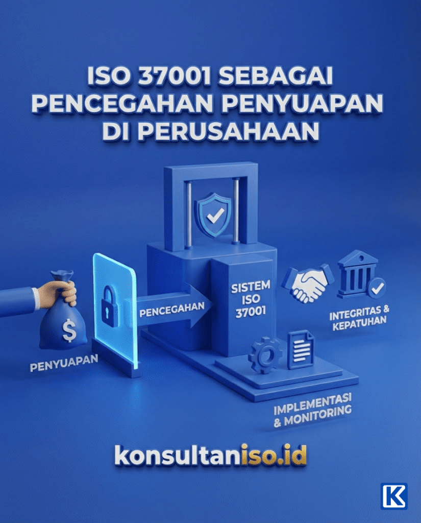 ISO 37001 sebagai pencegahan penyuapan di perusahaan bersama konsultaniso.id