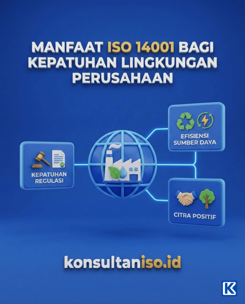 Manfaat ISO 14001 bagi kepatuhan lingkungan perusahaan bersama konsultaniso.id