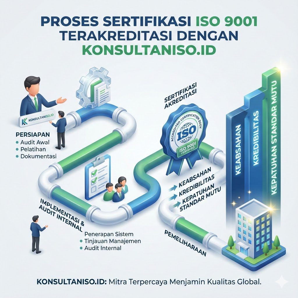 Peran akreditasi dalam menjamin keabsahan sertifikasi ISO 9001