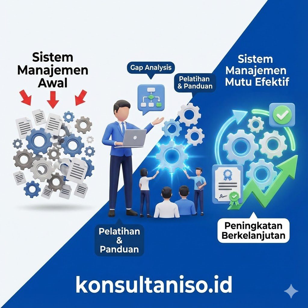 Peran konsultan ISO 9001 dalam sistem manajemen mutu