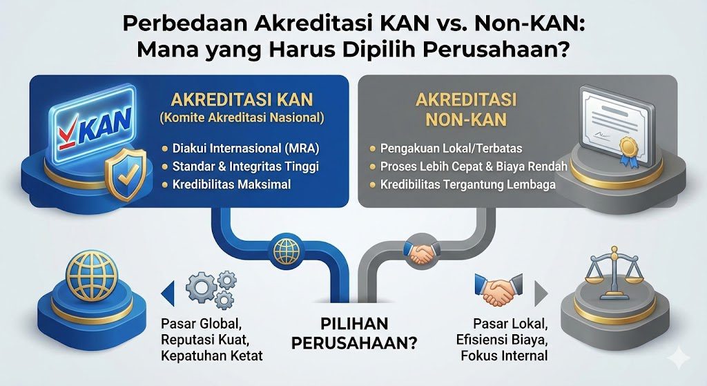 konsultaniso.id perbedaan akreditasi kan dan non kan