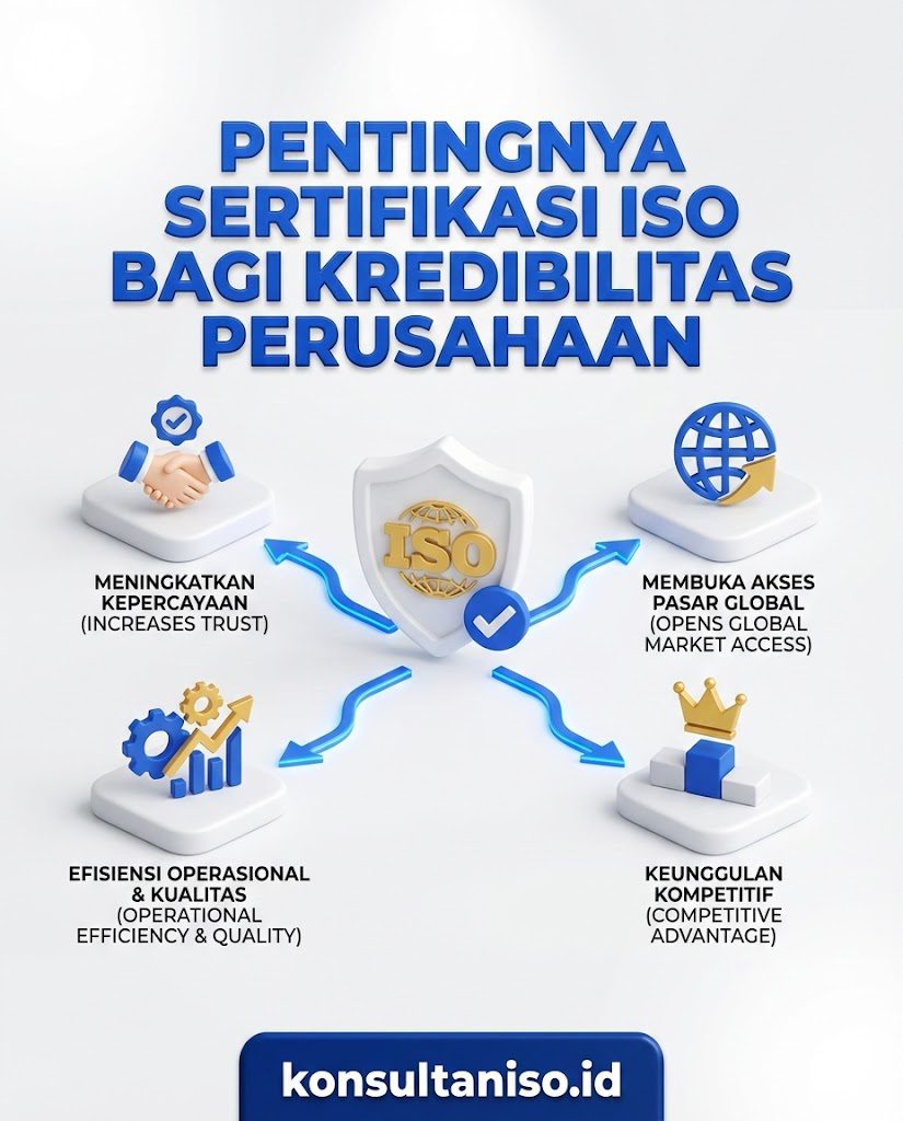 Pentingnya sertifikasi ISO dalam meningkatkan kredibilitas perusahaan