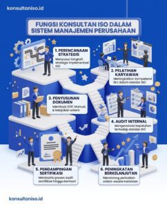 Fungsi konsultan ISO dalam membantu sistem manajemen perusahaan