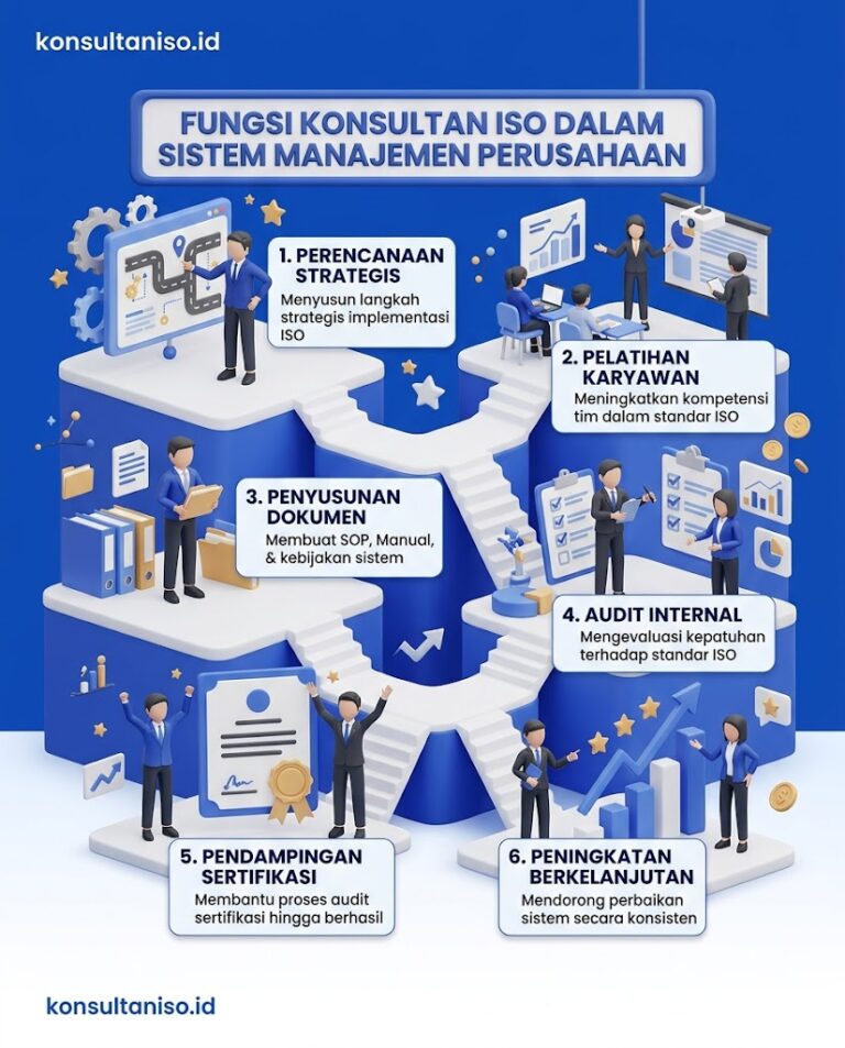 Fungsi konsultan ISO dalam membantu sistem manajemen perusahaan