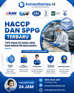 HACCP dan SPPG terbaru untuk UKM dan industri makanan