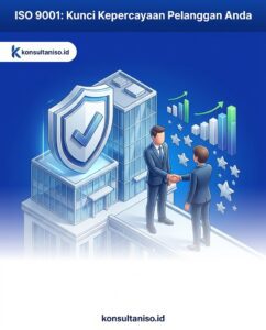 ISO 9001 membantu meningkatkan kepercayaan pelanggan