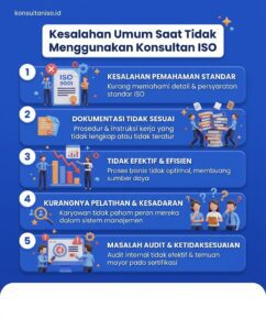 Kesalahan umum perusahaan saat tidak menggunakan konsultan ISO profesional