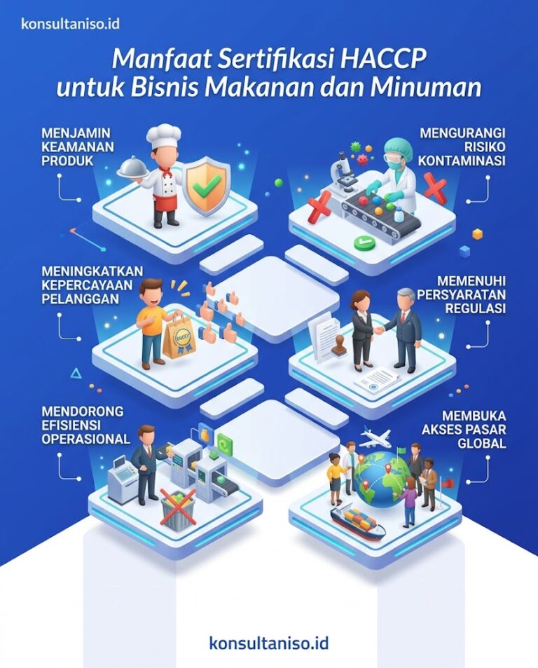 Manfaat Sertifikasi HACCP untuk bisnis makanan dan minuman di Indonesia