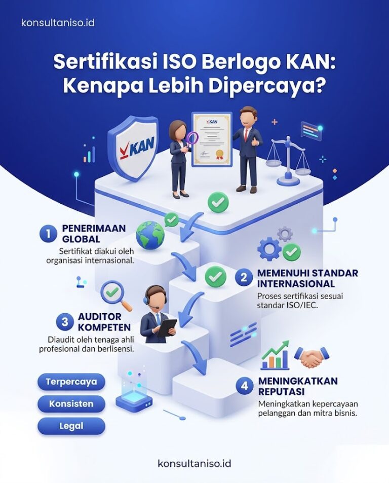 Sertifikasi ISO berlogo KAN lebih dipercaya