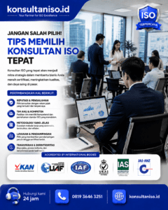 Tips memilih konsultan ISO yang tepat agar proses sertifikasi berjalan lancar