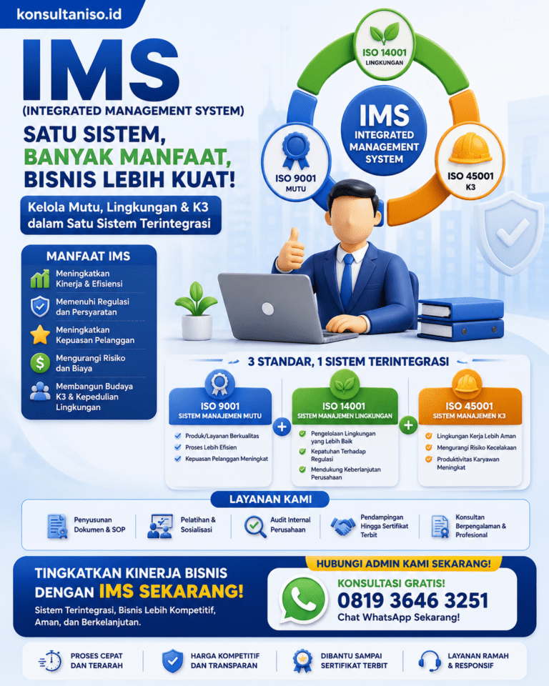 IMS Integrated Management System untuk perusahaan