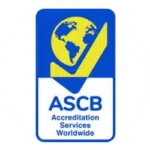 Logo ASCB Accreditation Services for Certification Bodies untuk akreditasi sertifikasi ISO internasional