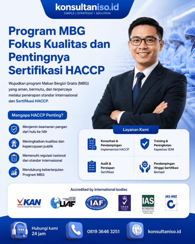 Program MBG fokus kualitas dan pentingnya sertifikasi HACCP untuk keamanan pangan