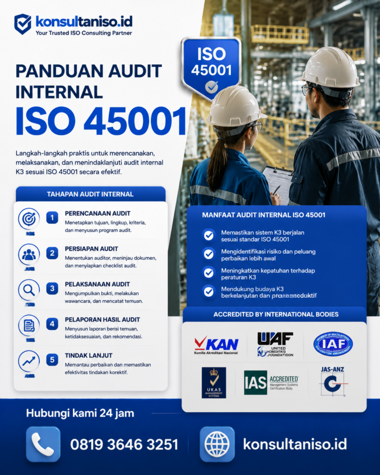 panduan audit internal ISO 45001 Jakarta