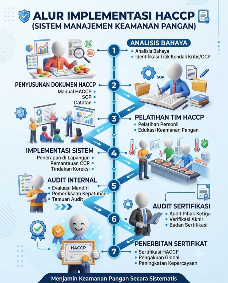 Jasa Sertifikasi HACCP Lengkap dari Implementasi hingga Sertifikasi