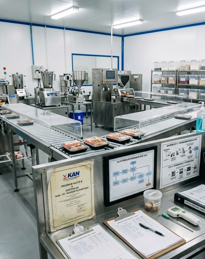 Jasa Sertifikasi HACCP Terakreditasi KAN untuk Industri Pangan
