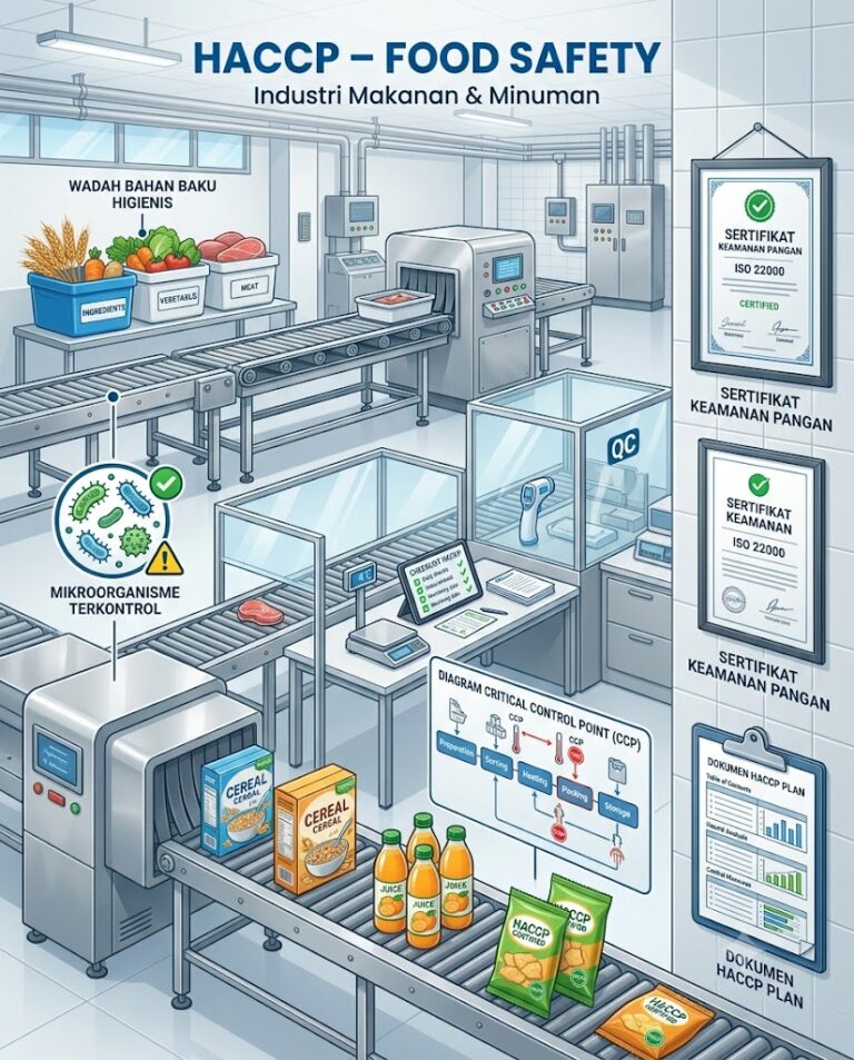 Jasa Sertifikasi HACCP untuk Industri Makanan dan Minuman
