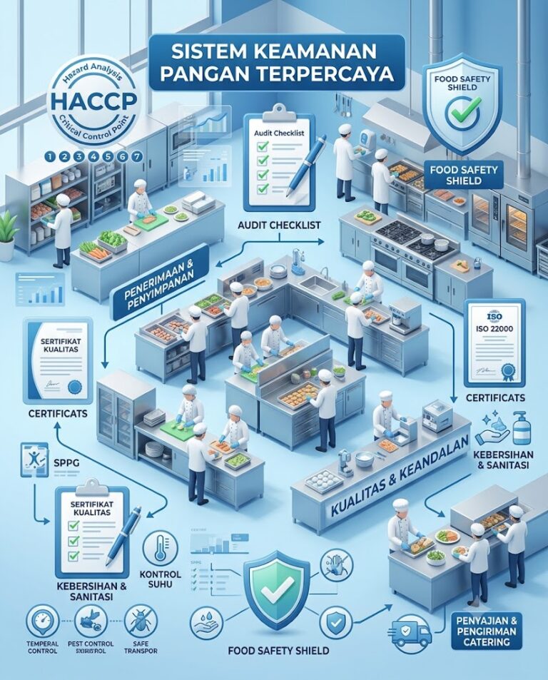 Jasa Sertifikasi HACCP untuk SPPG, Catering, dan Industri Pangan
