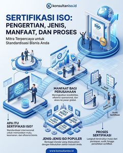 Sertifikasi ISO membantu organisasi mengevaluasi kesesuaian sistem manajemen terhadap standar yang dipilih.