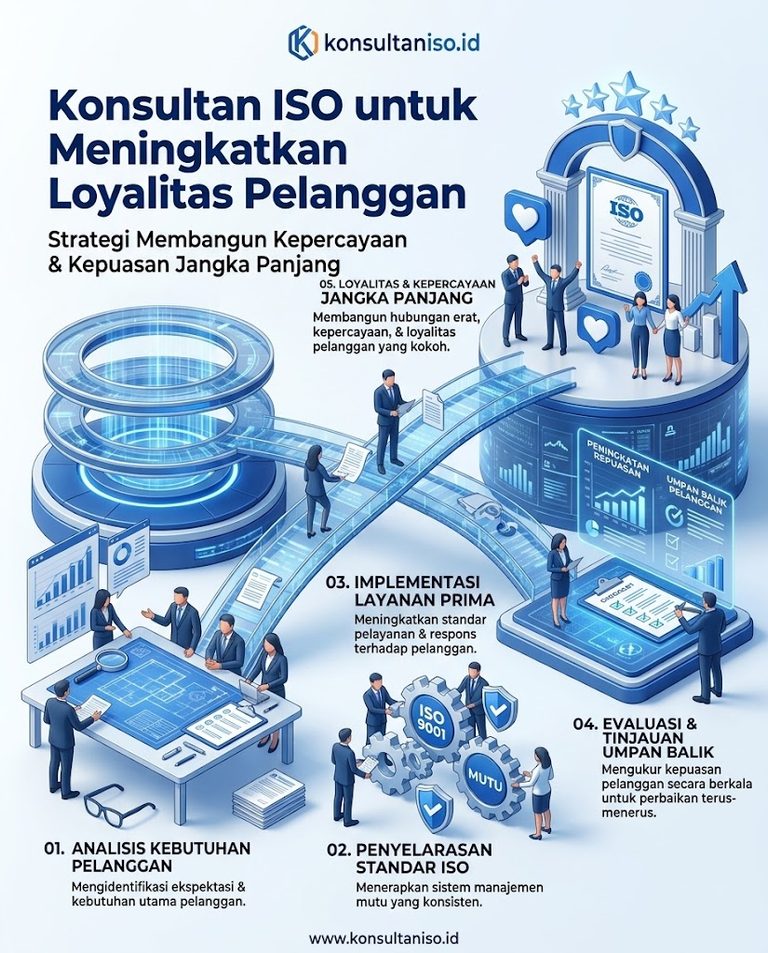 Konsultan ISO membantu perusahaan meningkatkan mutu dan kepuasan pelanggan