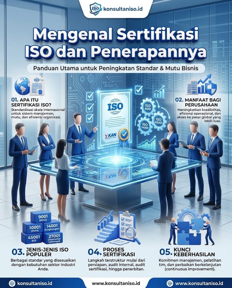 Alt Text: Penerapan standar ISO dalam sistem manajemen perusahaan