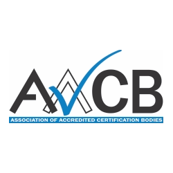 Logo AACB American Accreditation Certification Body untuk akreditasi sertifikasi ISO internasional