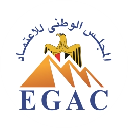 Logo EGAC Egyptian Accreditation Council untuk akreditasi sertifikasi ISO internasional