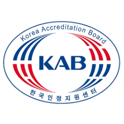 Logo KAB Korea Accreditation Board untuk akreditasi sertifikasi ISO internasional